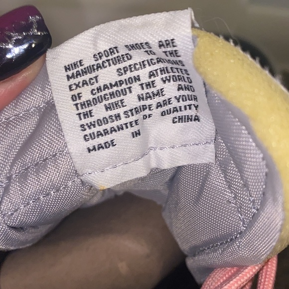 Nike Black Leather Coral Blazer Mid '77 Customized Sneaker Shoes New - Picture 10 of 13